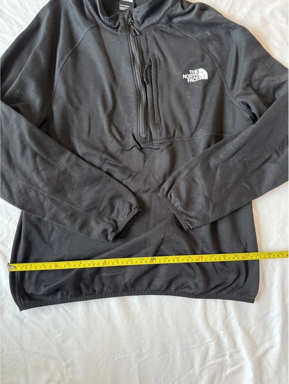 The North Face Men's Black Fleece Pullover Jacket Large